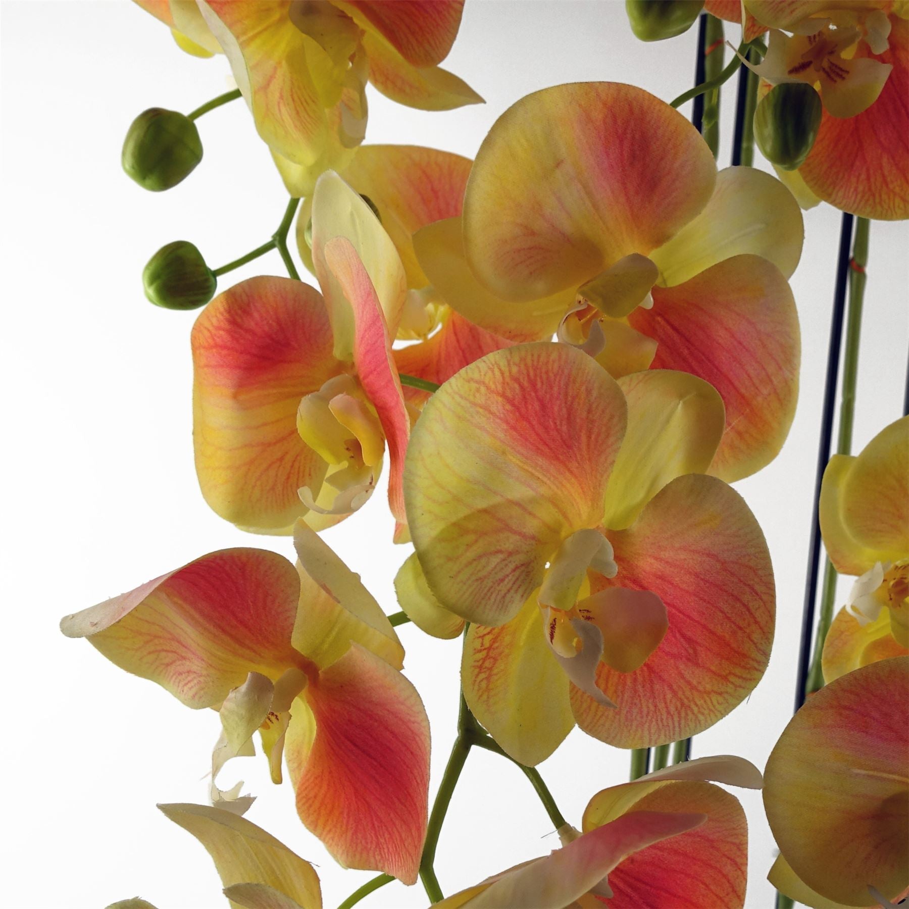 110cm Artificial Yellow Orchid Plant Artifcial REAL TOUCH flowers – image 4