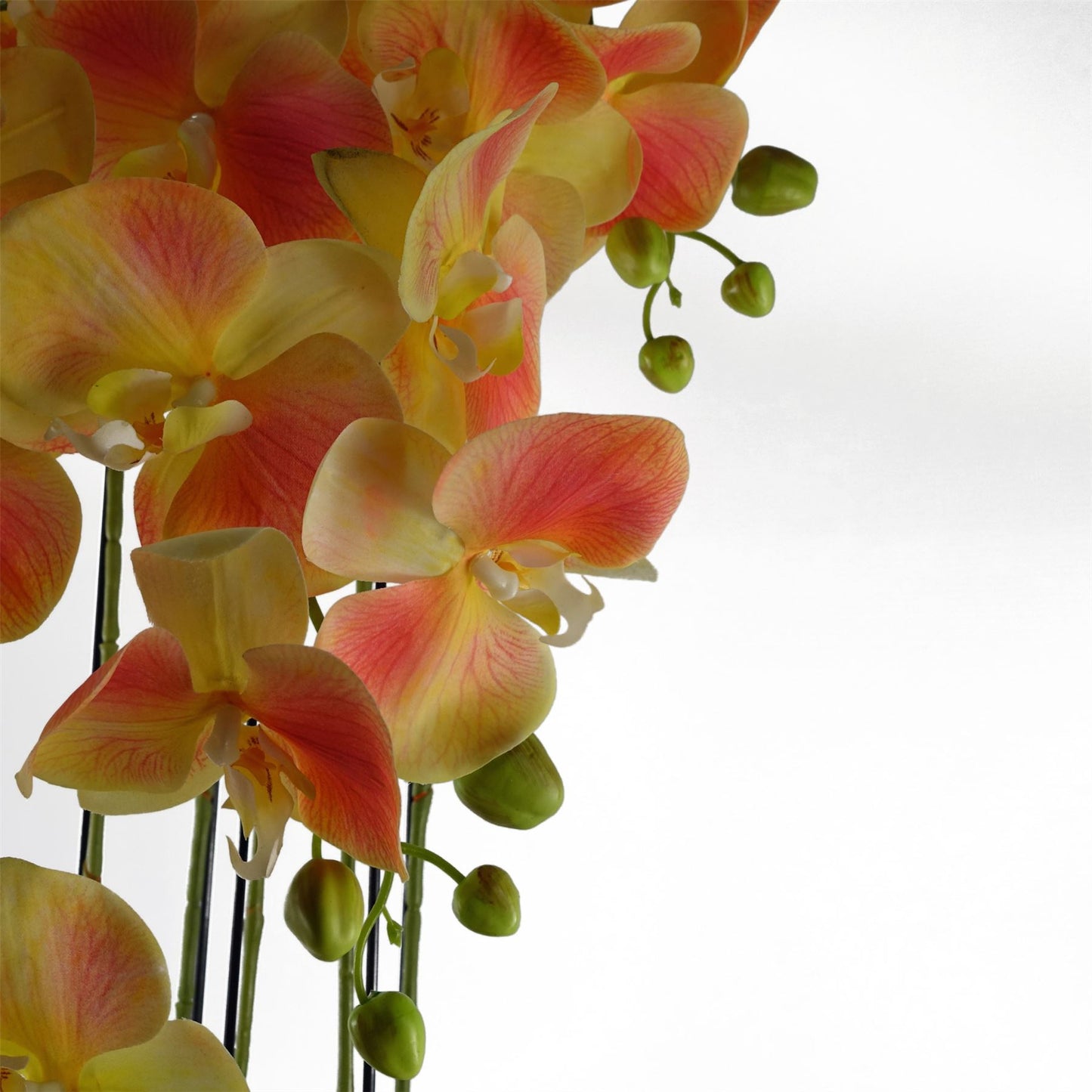 110cm Artificial Yellow Orchid Plant Artifcial REAL TOUCH flowers – image 5