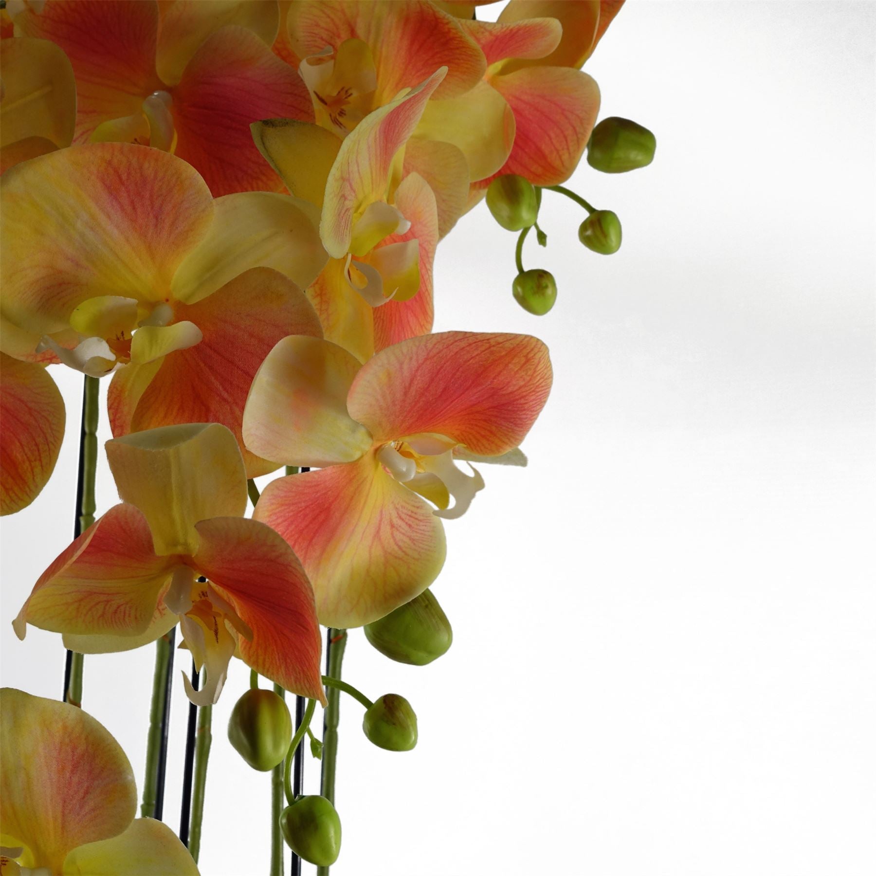 110cm Artificial Yellow Orchid Plant Artifcial REAL TOUCH flowers – image 5