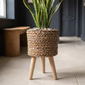 39cm x 26cm Woven Effect Composite Large Planter