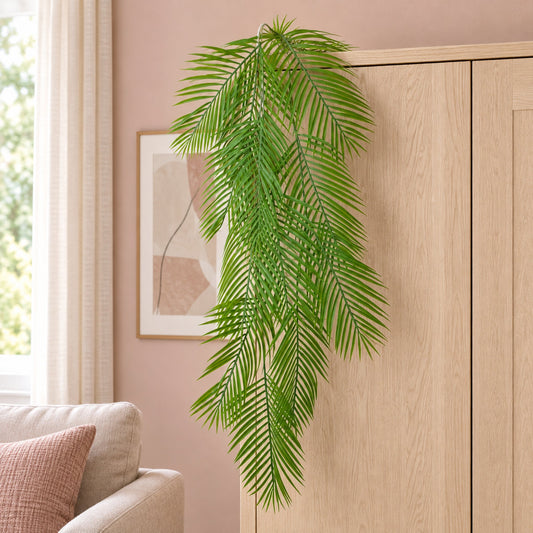 120cm Artificial Hanging Palm Plant