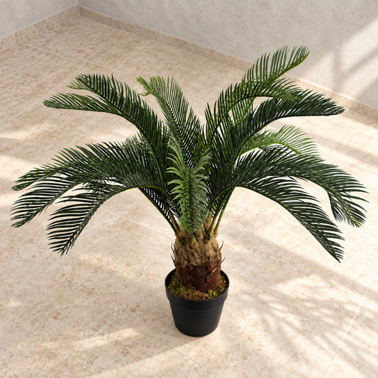 80cm Artificial Tropical Cycas Palm Plant