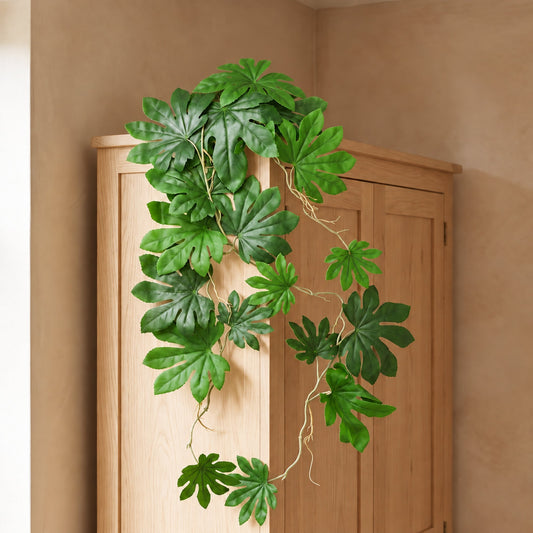 110cm Artificial Hanging Trailing Aralia Plant