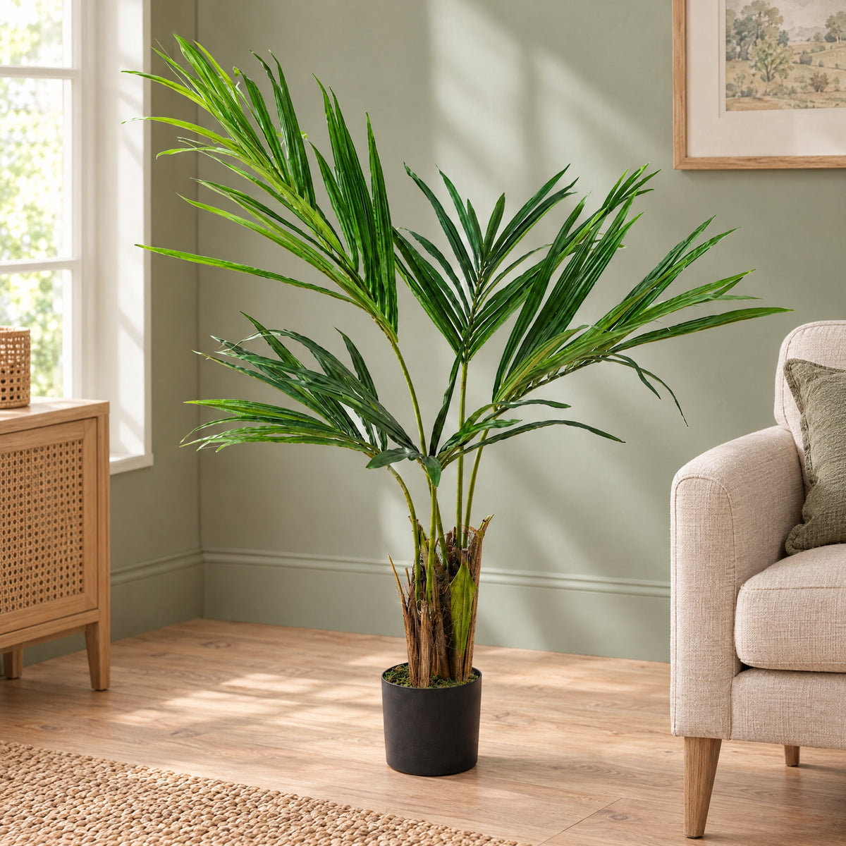 Artificial 120cm Kentia Palm Tree