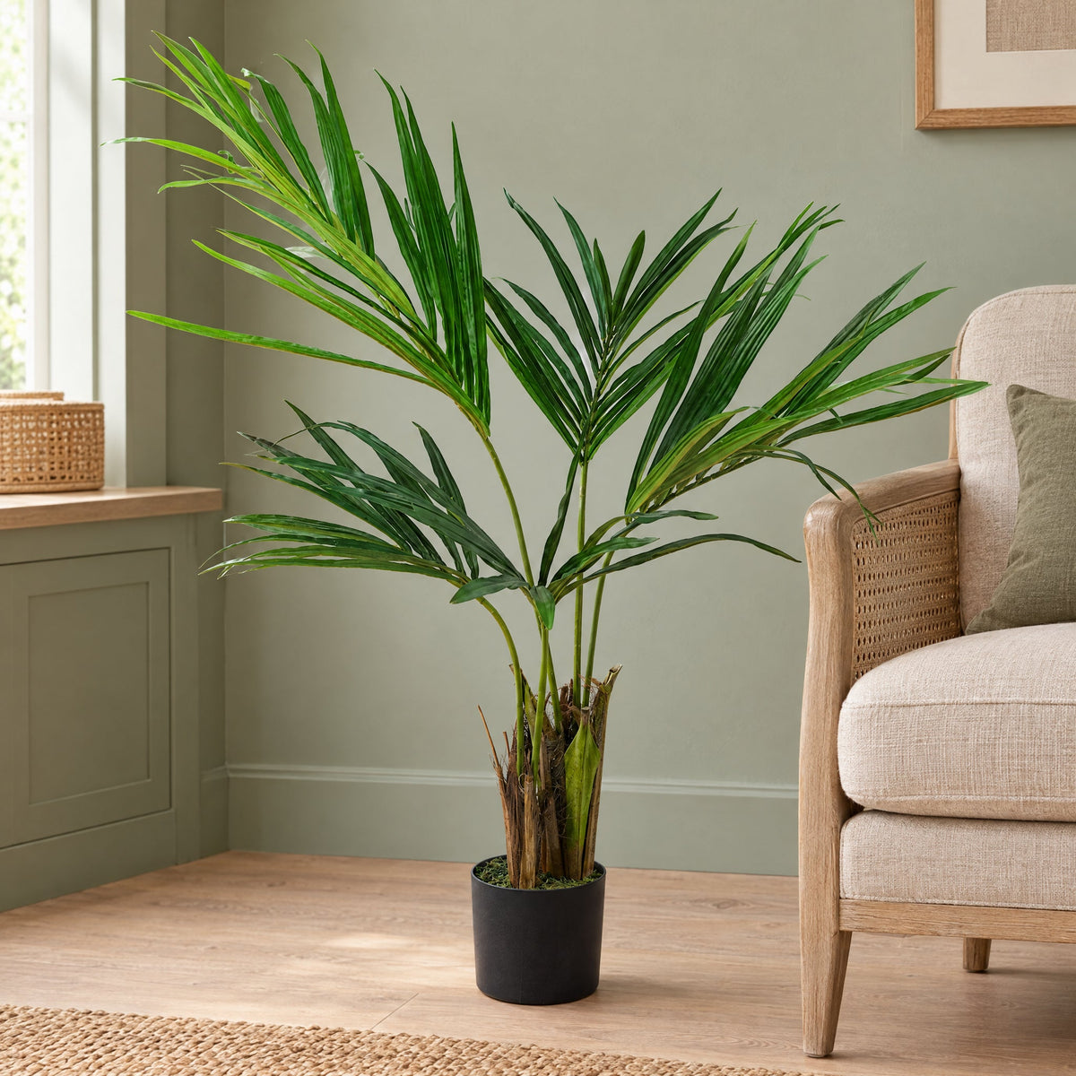 Artificial 120cm Kentia Palm Tree