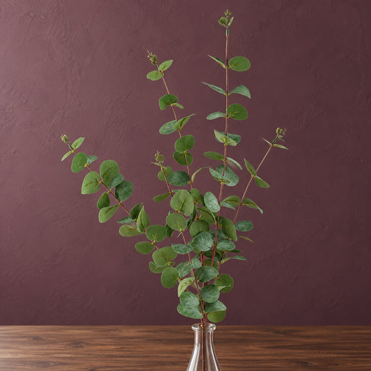 100cm Artificial Eucalyptus Foliage Green