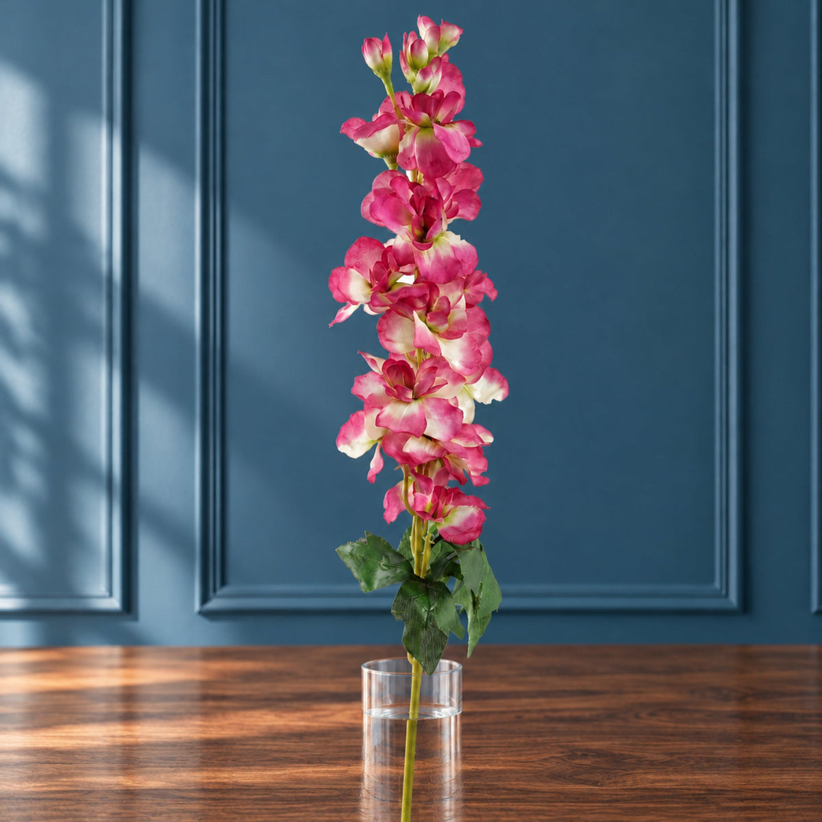 75cm Delphinium Dark Pink Artificial Stem