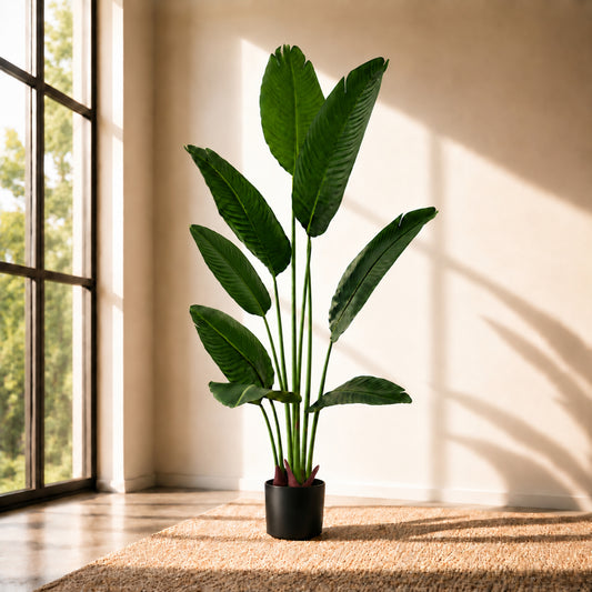 120cm Artificial UV Traveller Banana Palm Tree