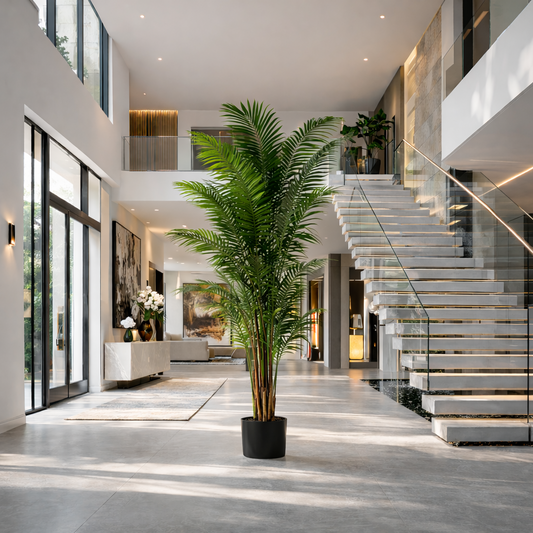 210cm Artificial Fire Retardant Areca Palm Tree – image 2