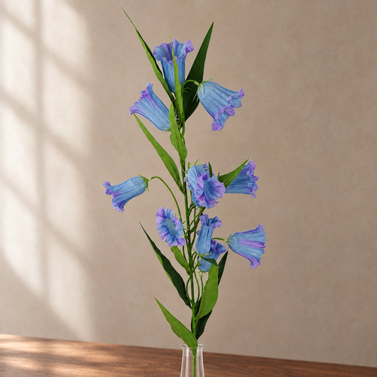 100cm Trumpet Artificial Flower Stem Blue