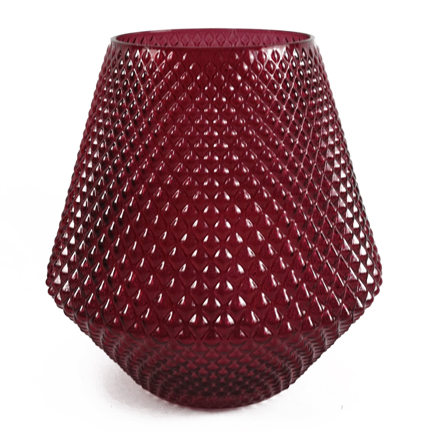 50cm Artificial Pretty Pink Dahlia Display Glass Vase – image 6