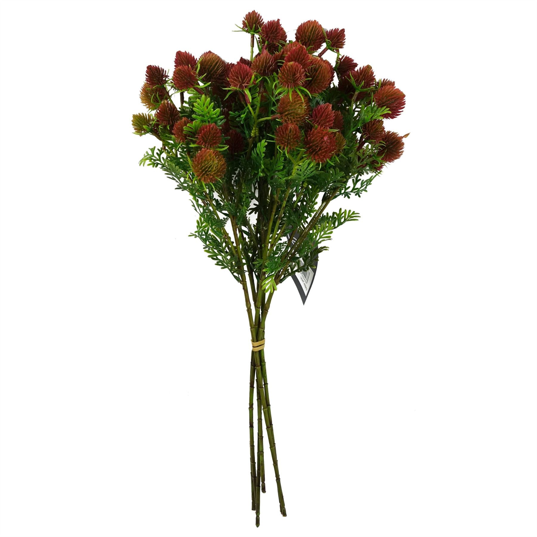 55cm Craspedia Stem Red Artificial – image 4