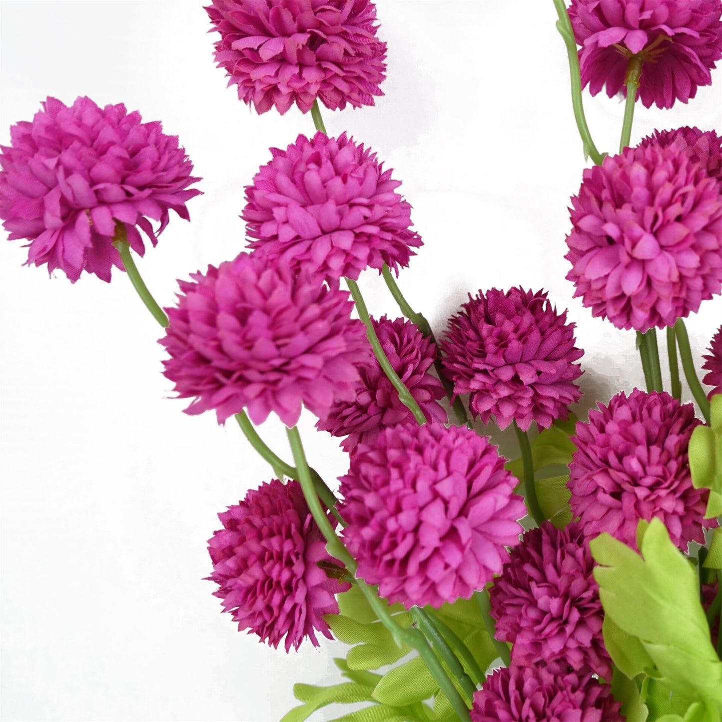 50cm Dahlia Pompom Pink Artificial Stem – image 3