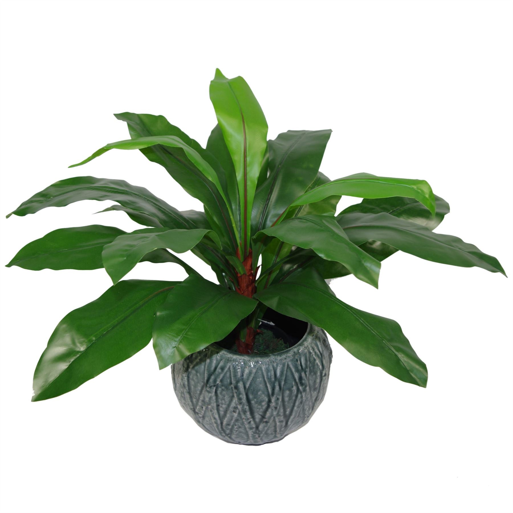 60cm Bushy Large Bird's Nest Fern Plant Artificial – image 4