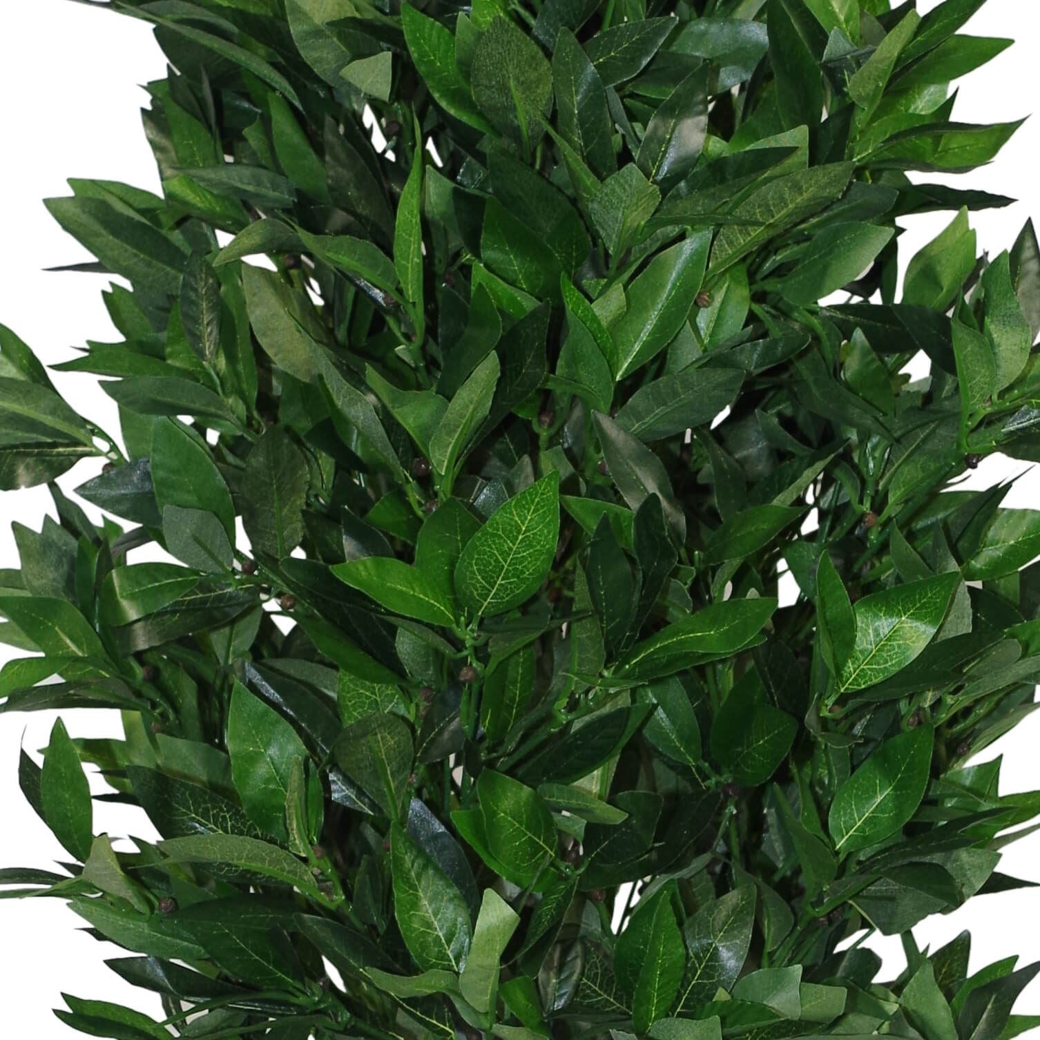 120cm Artificial Topiary Bay Tree Pyramid Cone Extra Large – image 3