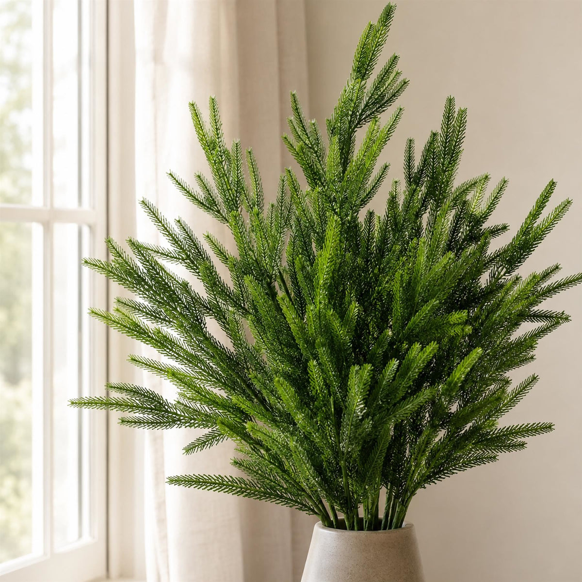 95cm Artificial Green Pine Needle Spray