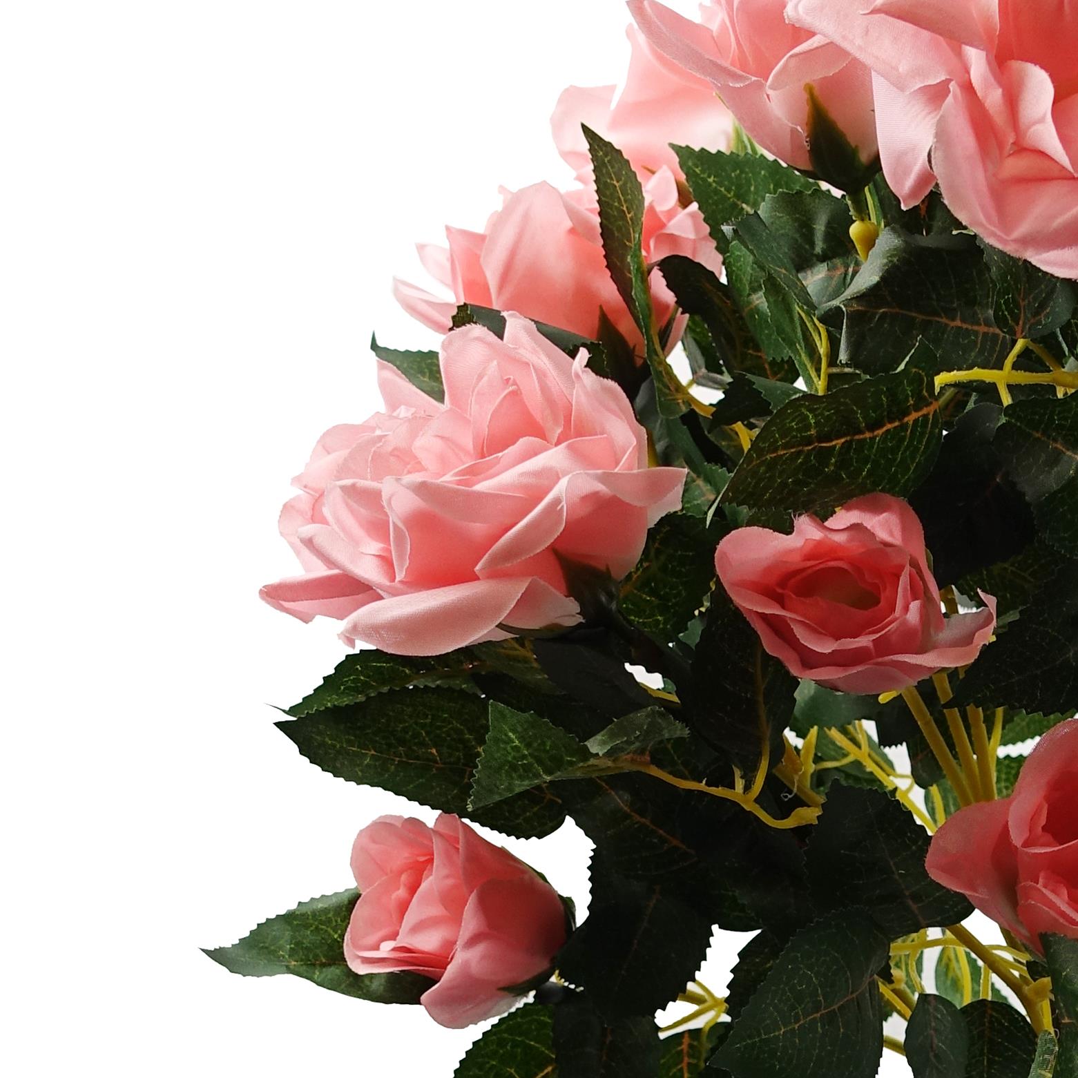 Artificial Pink Rose Tree Wedding Twisted Vine Detail 90cm – image 3