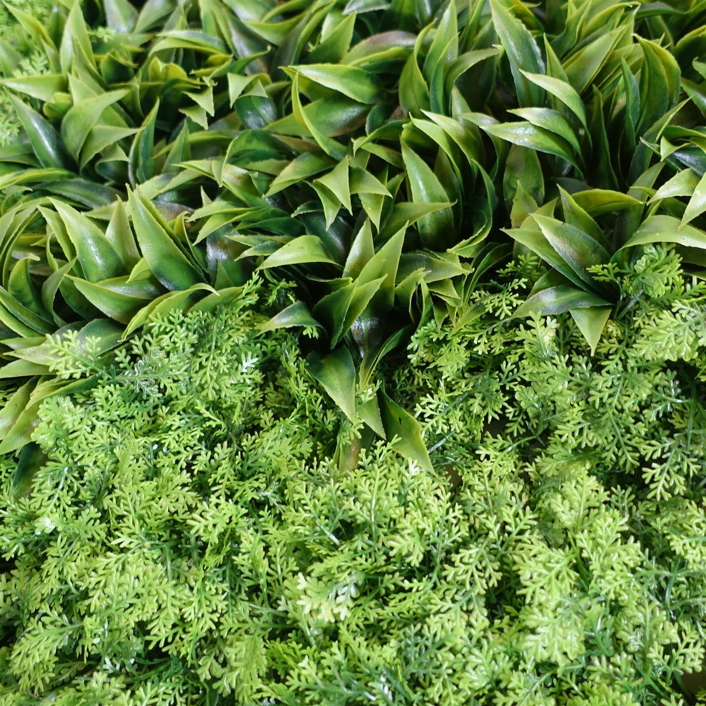 100cm Artificial Green Wall Panel Mixed Foliage Faux Living Wall – image 2