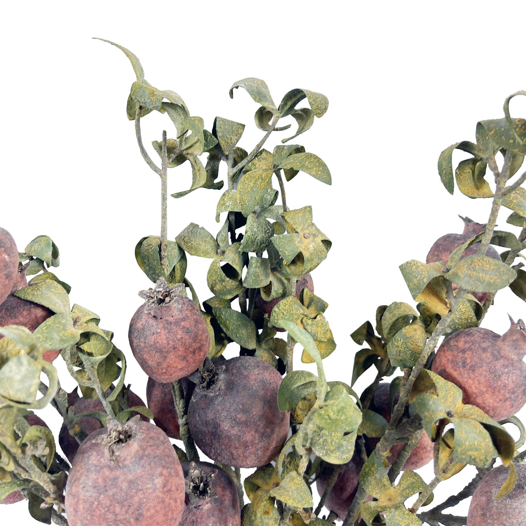 75cm Pomegranate Stem Artificial Red – image 4