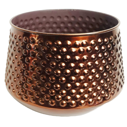 18cm Antique Copper Planter – image 2