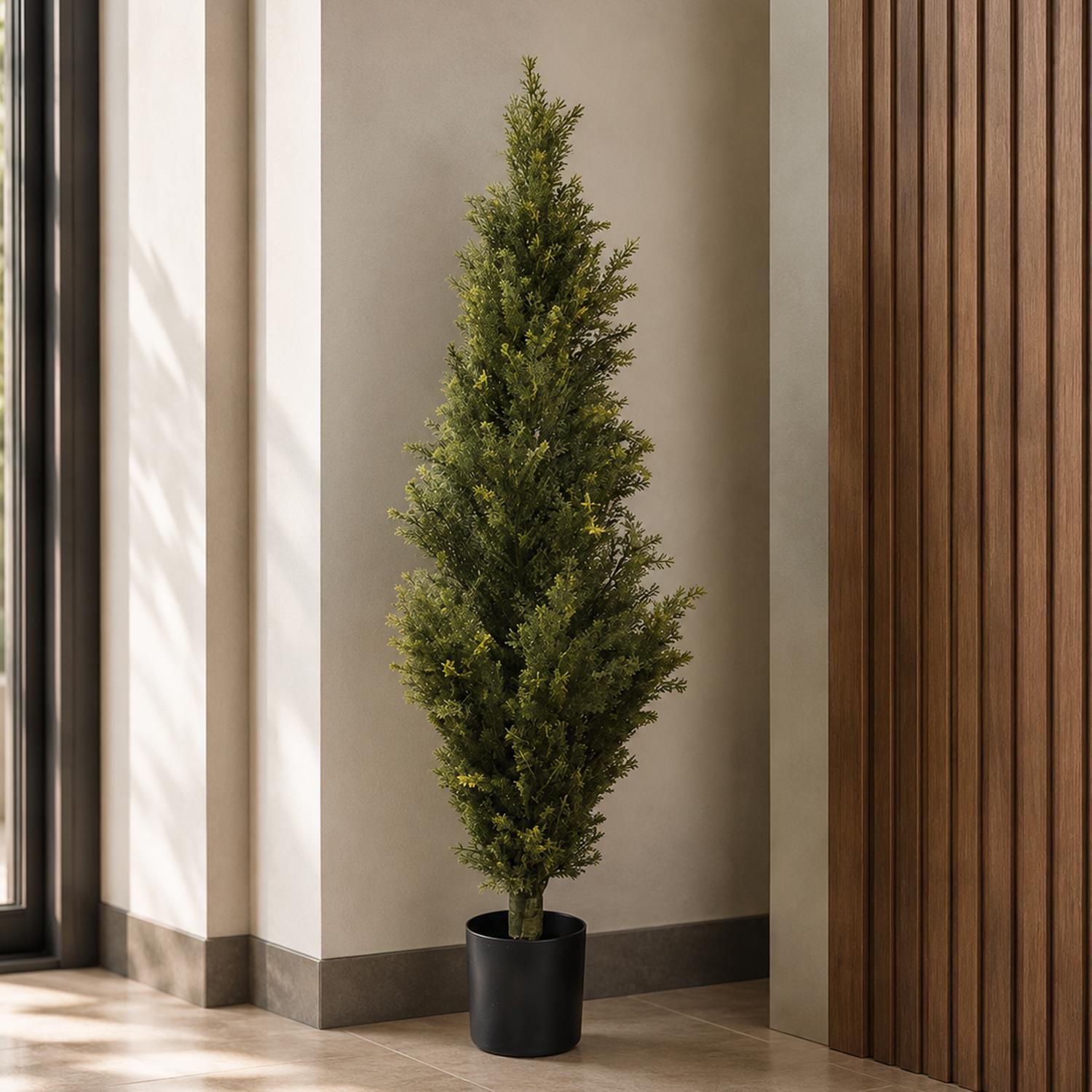 120cm Artificial Natural Look Cedar Cypress Tree – image 10