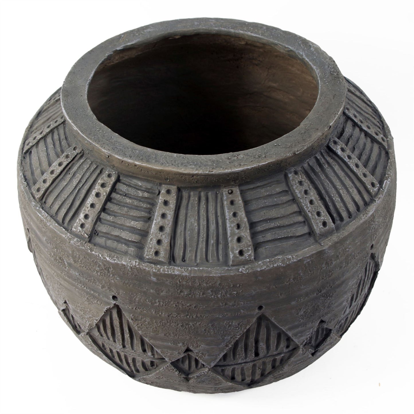 x 36cm Large Grey Gliese Diamond Planter 26cm – image 4