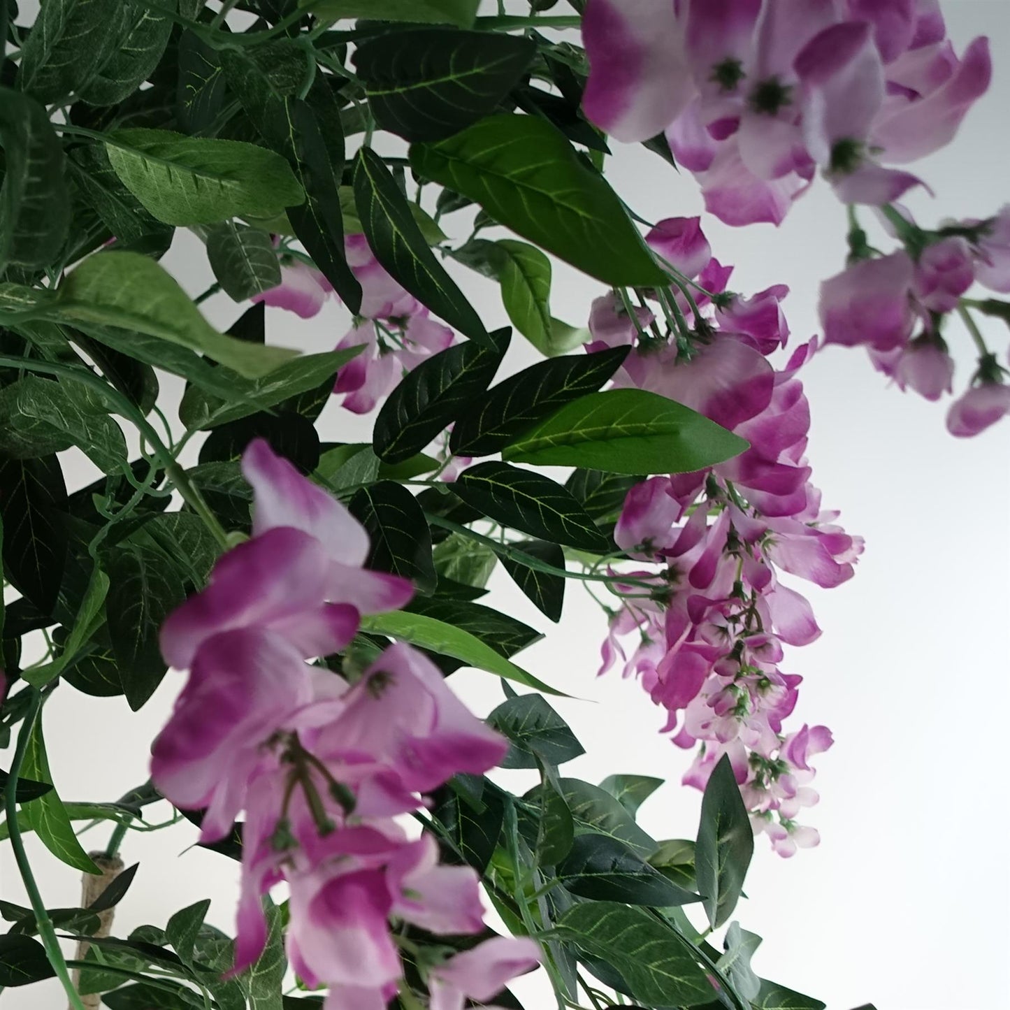 150cm Artificial Light Pink Wisteria Tree – image 3