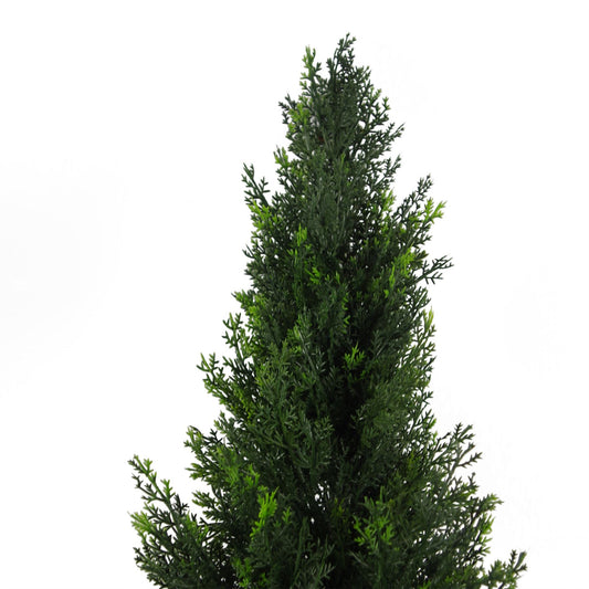 120cm Artificial Cedar Cypress Topiary UV Resistant – image 2