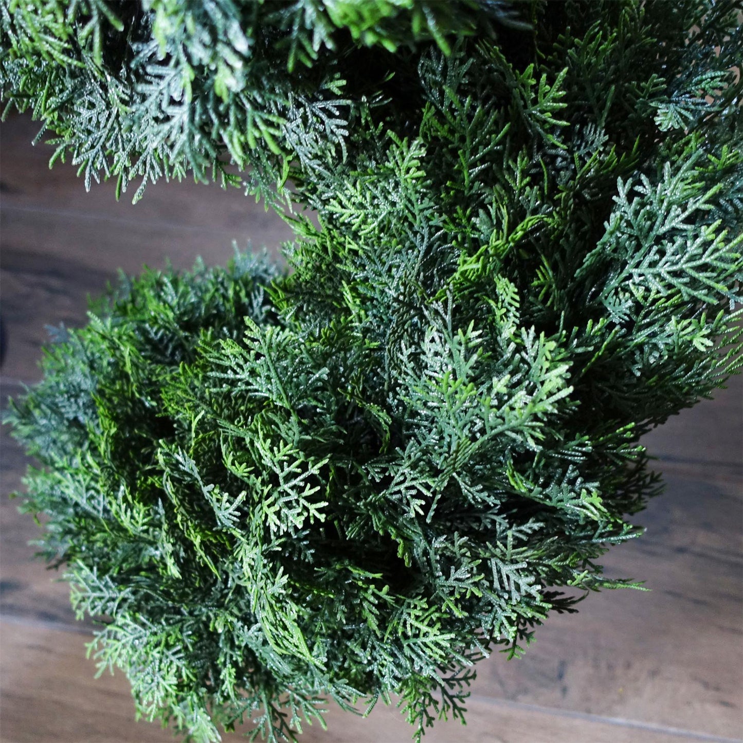 120cm Pair of Spiral Cedar Tree Artificial Topiary – image 6