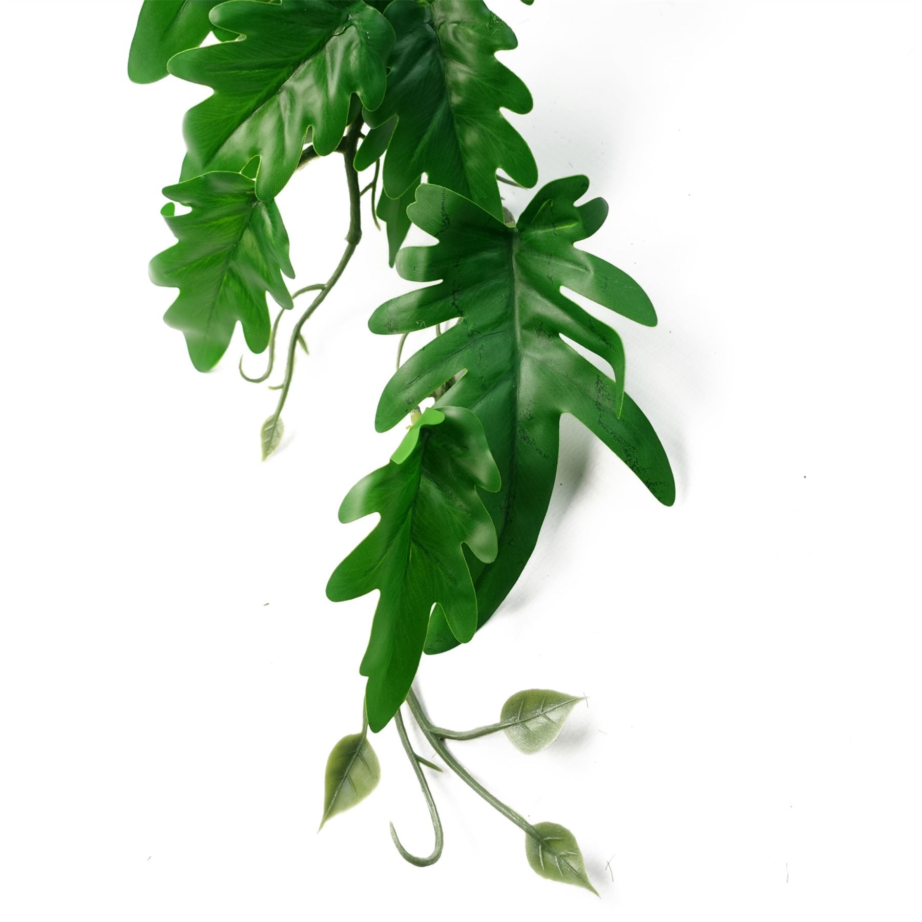 50cm Artificial Trailing Philodendron Large Leaf Plant – image 3