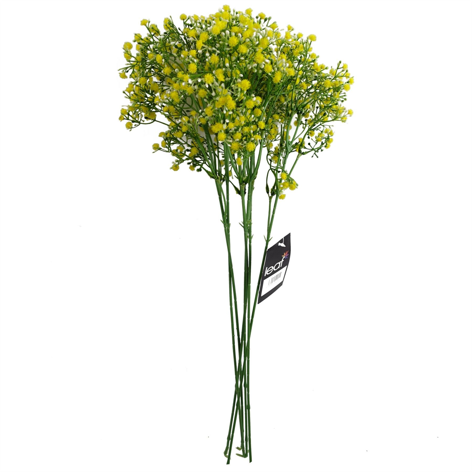 55cm Artificial Gypsophila Yellow Stem – image 4