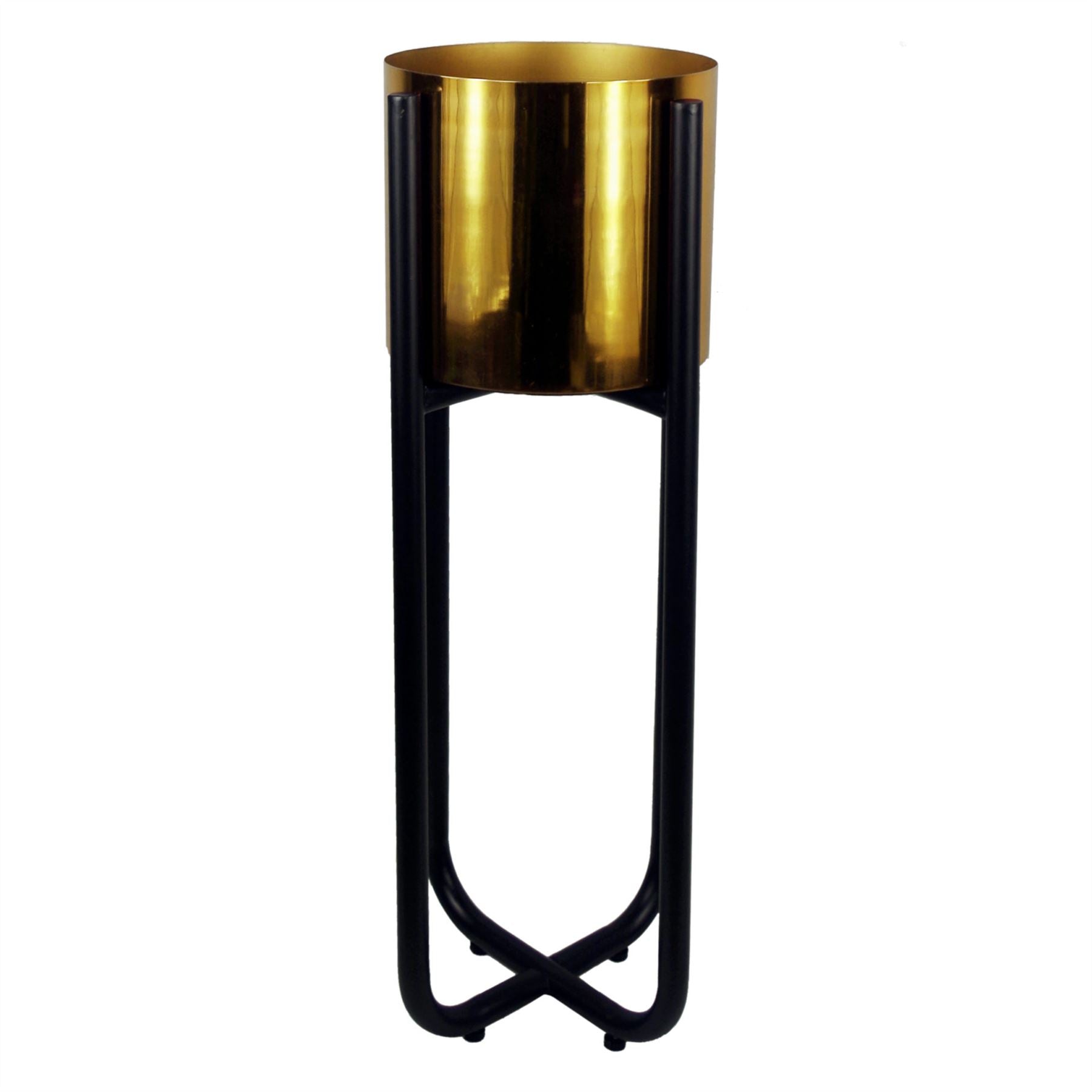 Large Black Planter Stand 62cm x 18cm – image 7