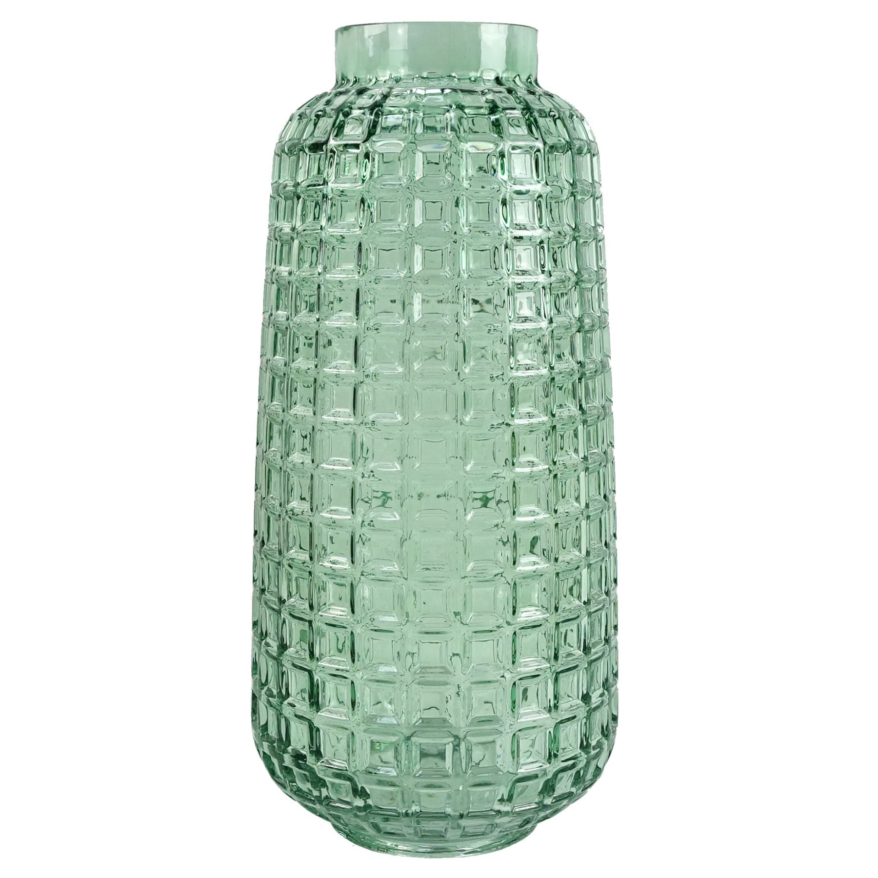 80cm Artificial Pink Carnation and Larkspur Glass Vase – image 4