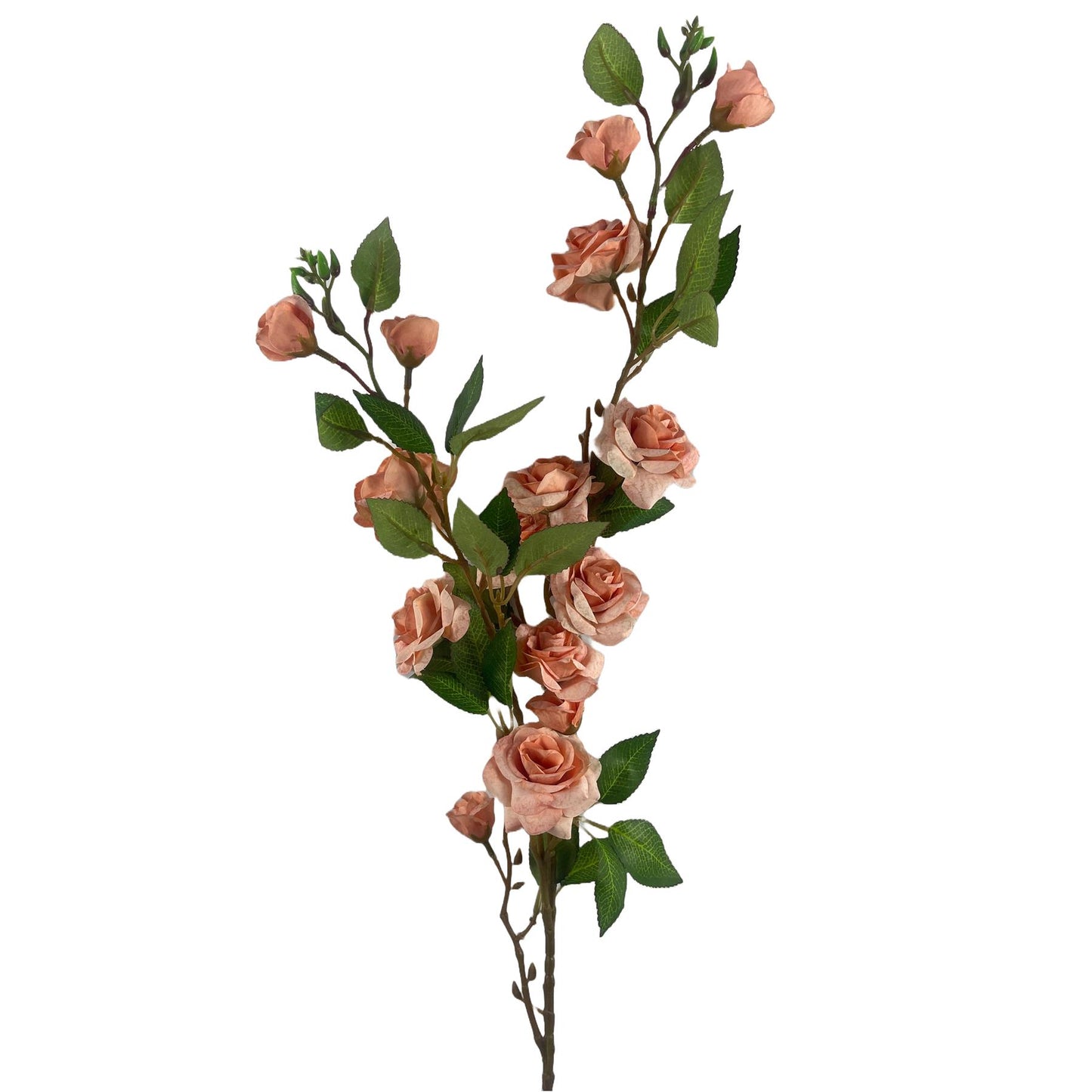 90cm Artificial Pink Rose Stem – image 3