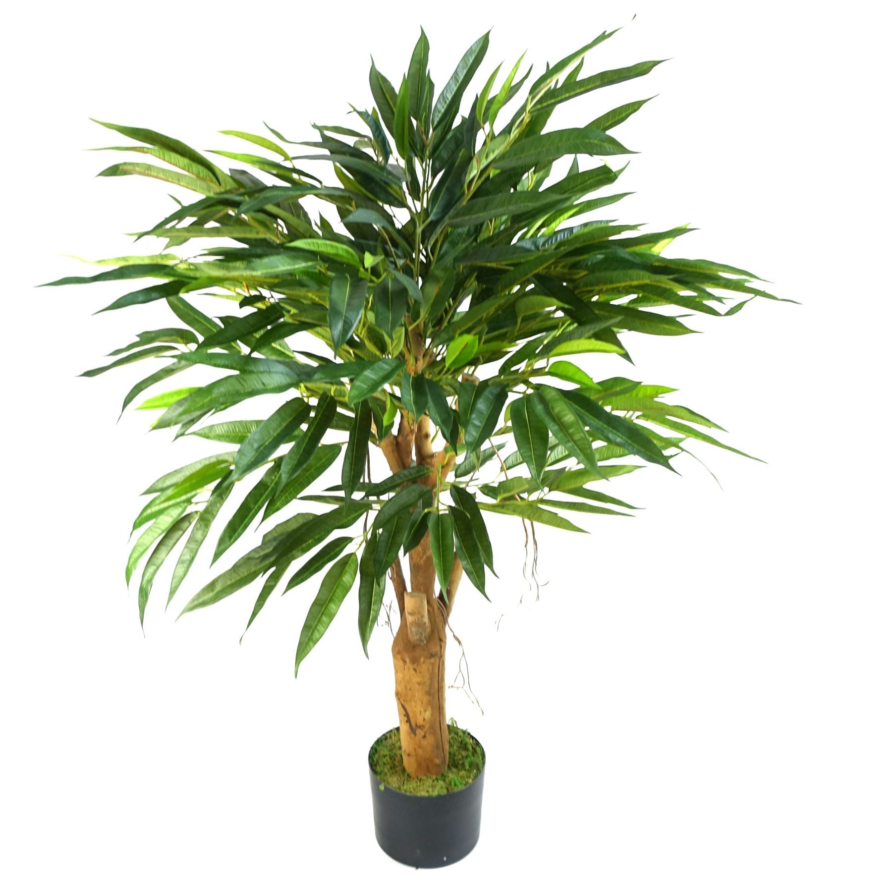 100cm Realistic Artificial Tree Longifolia Ficus Natural Trunk – image 6