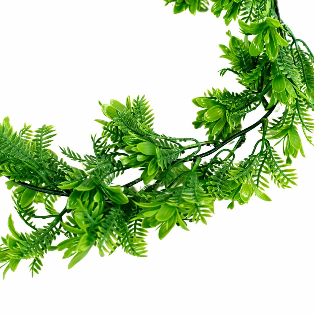 160cm Artificial Green Floral Garland Hanging Foliage Decoration – image 3