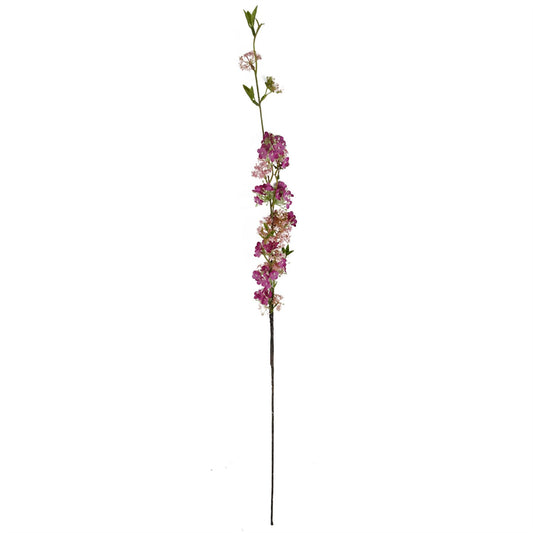 100cm Artificial Pink Blossom Spray Stem – image 2