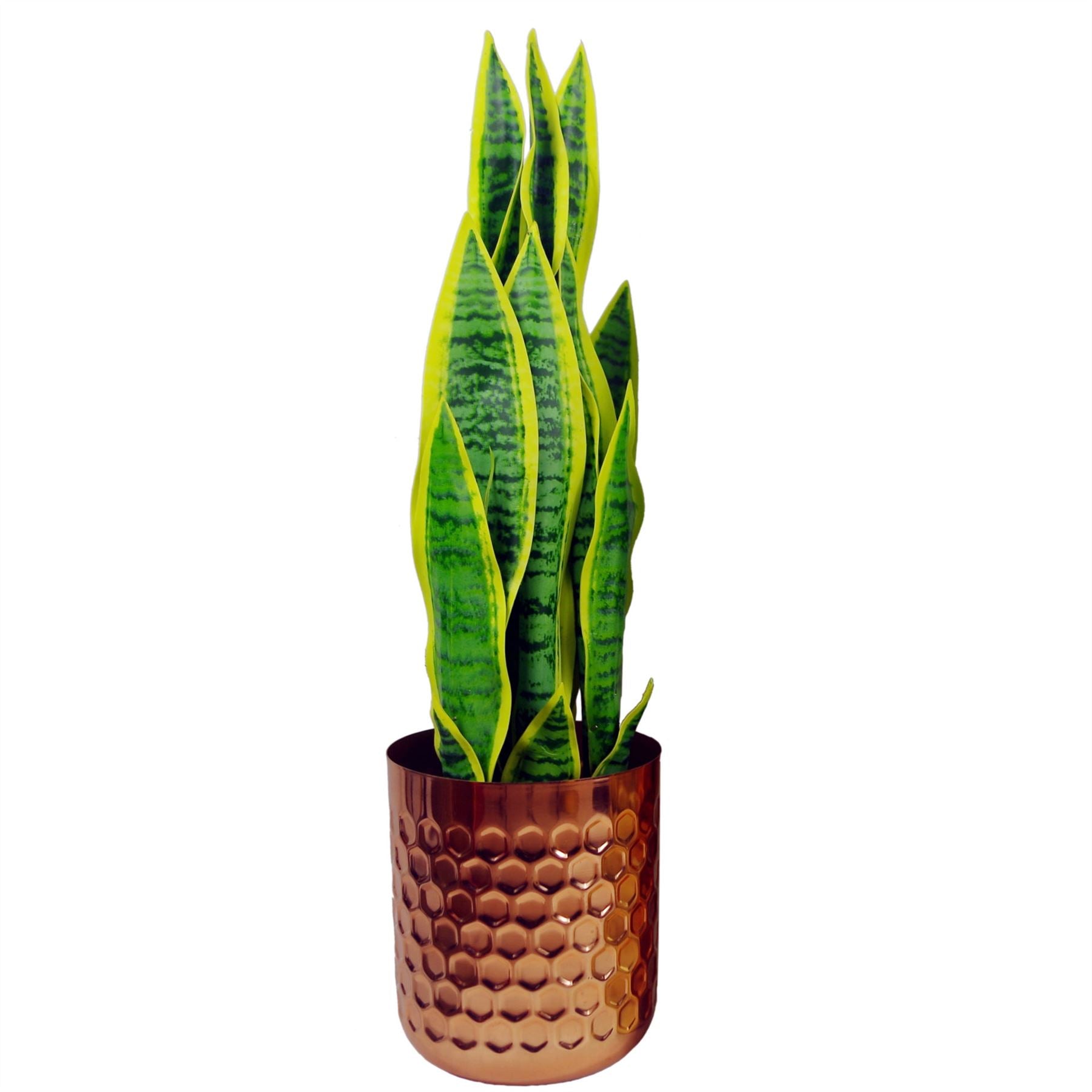 Honeycomb Planter Copper 18cm x 15.5cm – image 3