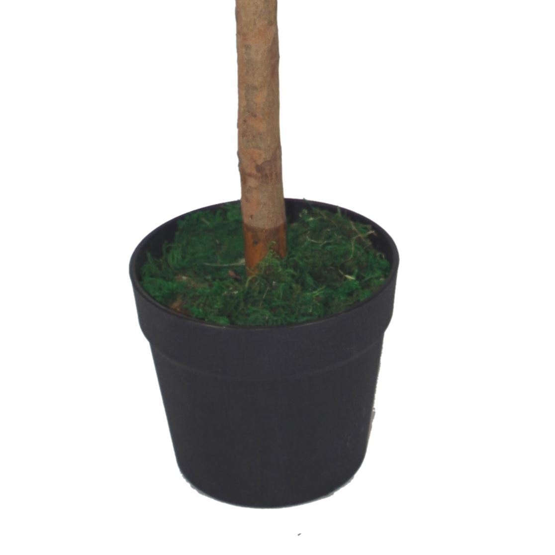 Pair of 90cm Plain Stem Artificial Topiary Bay Laurel Ball Trees – image 3