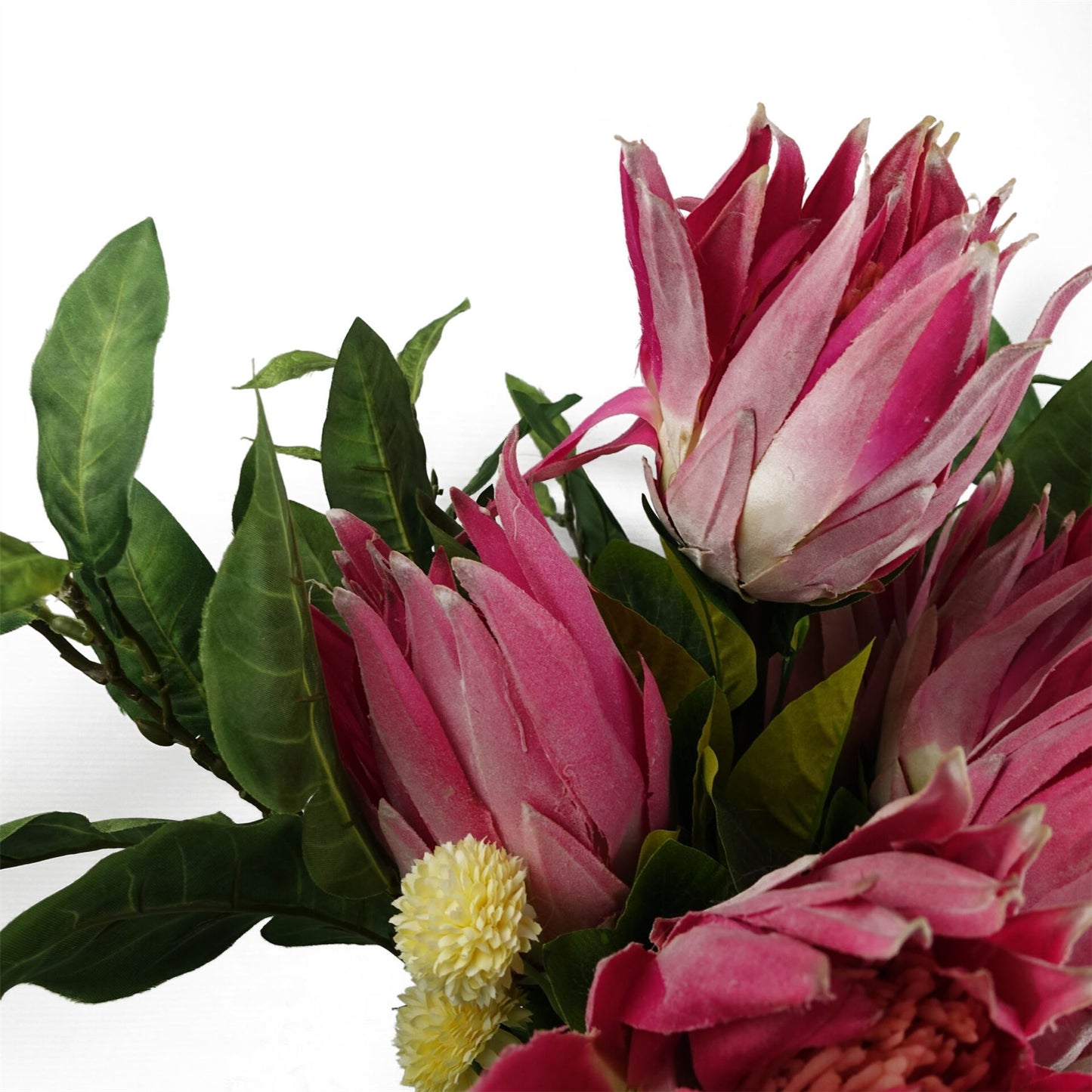 65cm Artificial Protea Sugarbush Flower Stem Pink – image 5