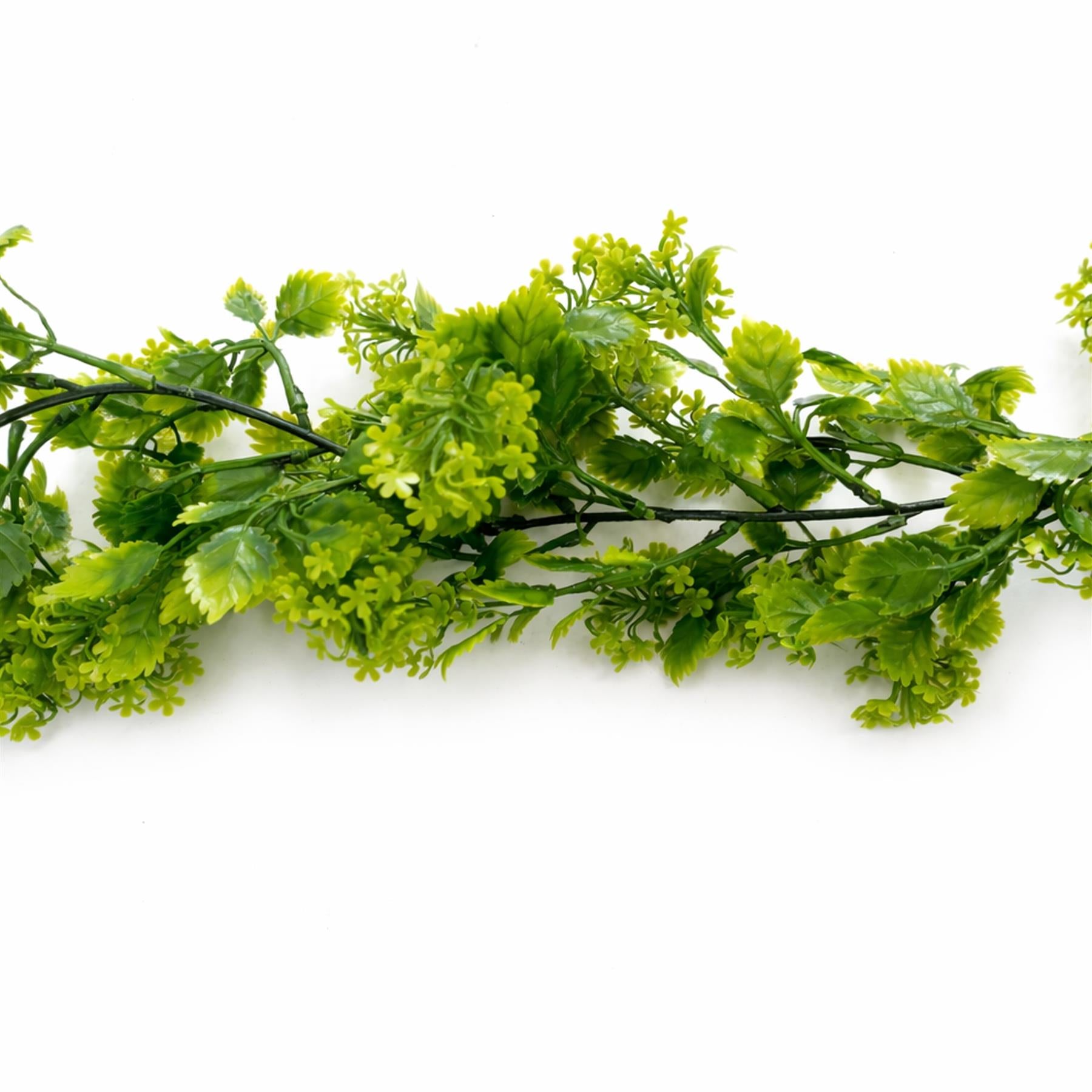 170cm Artificial Green Mixed Foliage Floral Garland Hanging Decoration – image 2