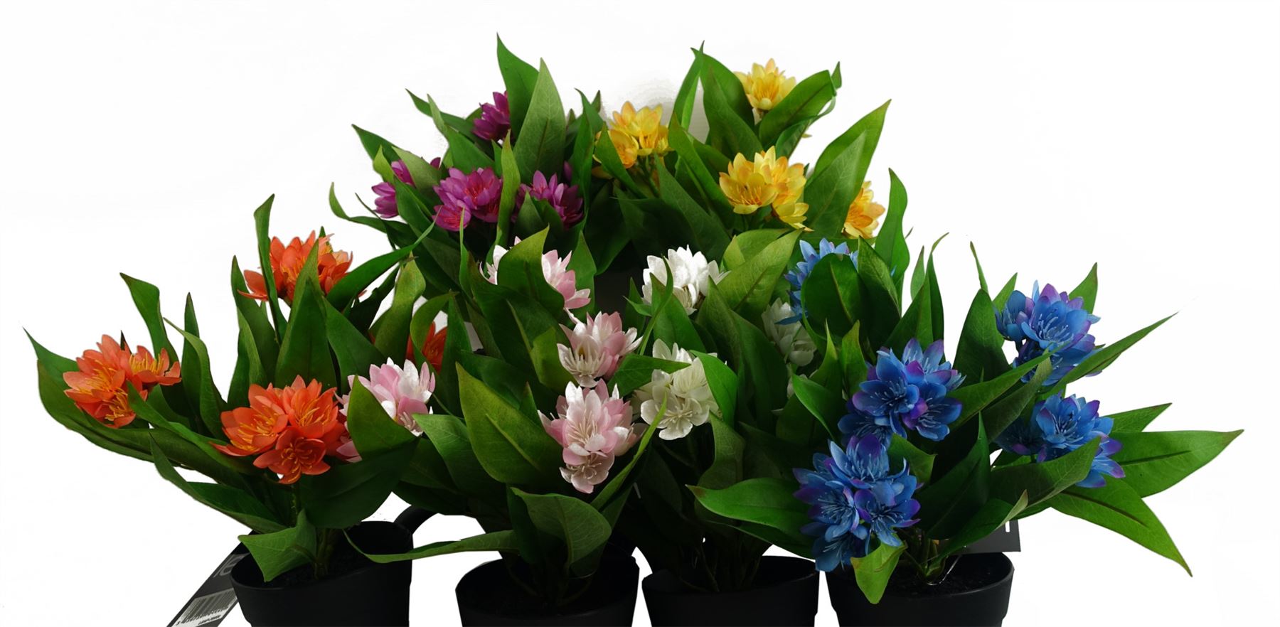 18cm Artificial Freesia Plant White Flowering – image 5