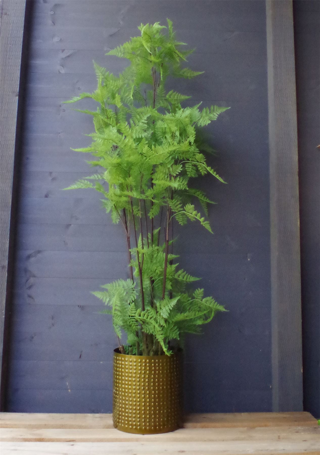 Artificial 150cm Natural Moss Base Fern Foliage Plant – image 3