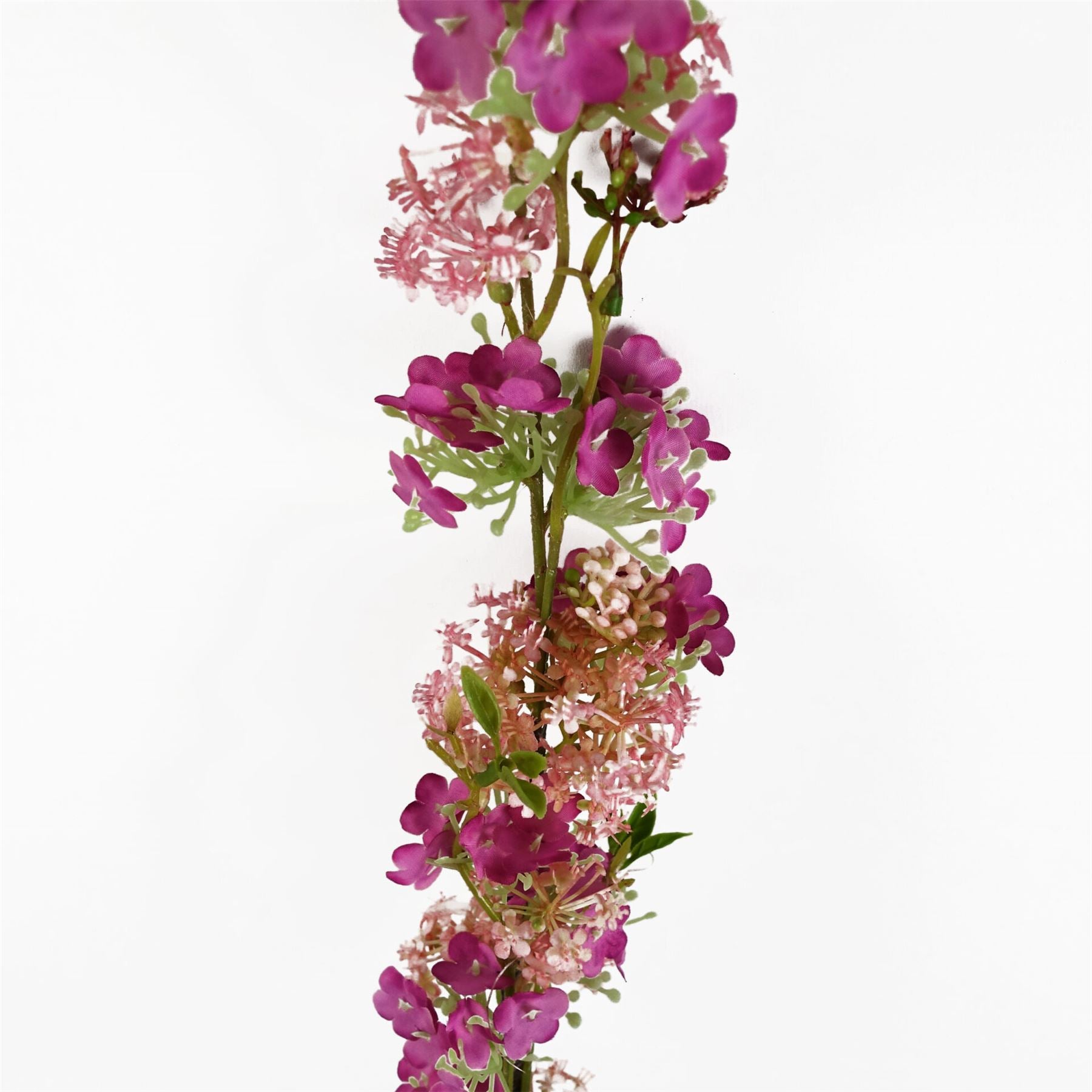 100cm Artificial Pink Blossom Spray Stem – image 3