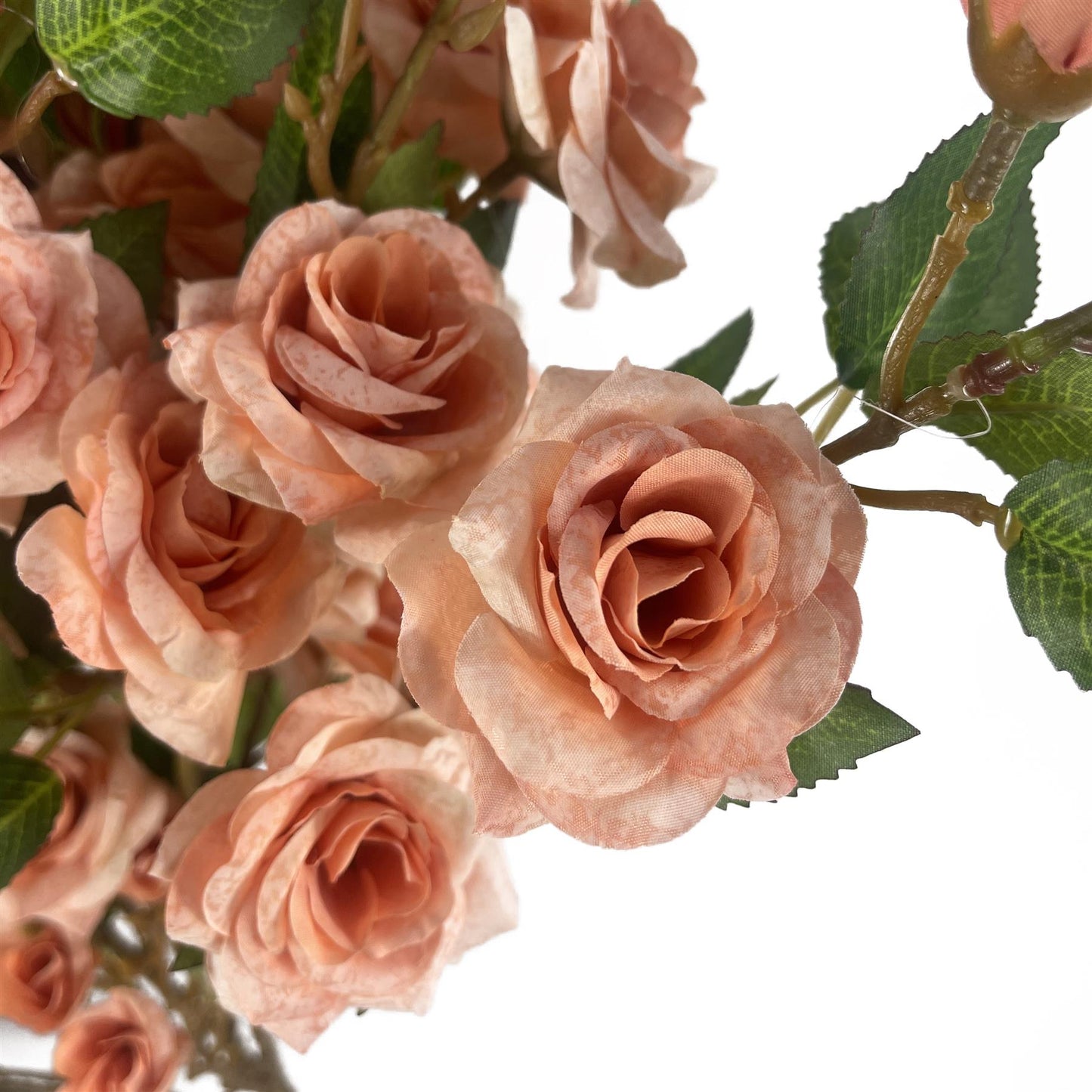 90cm Artificial Pink Rose Stem – image 4