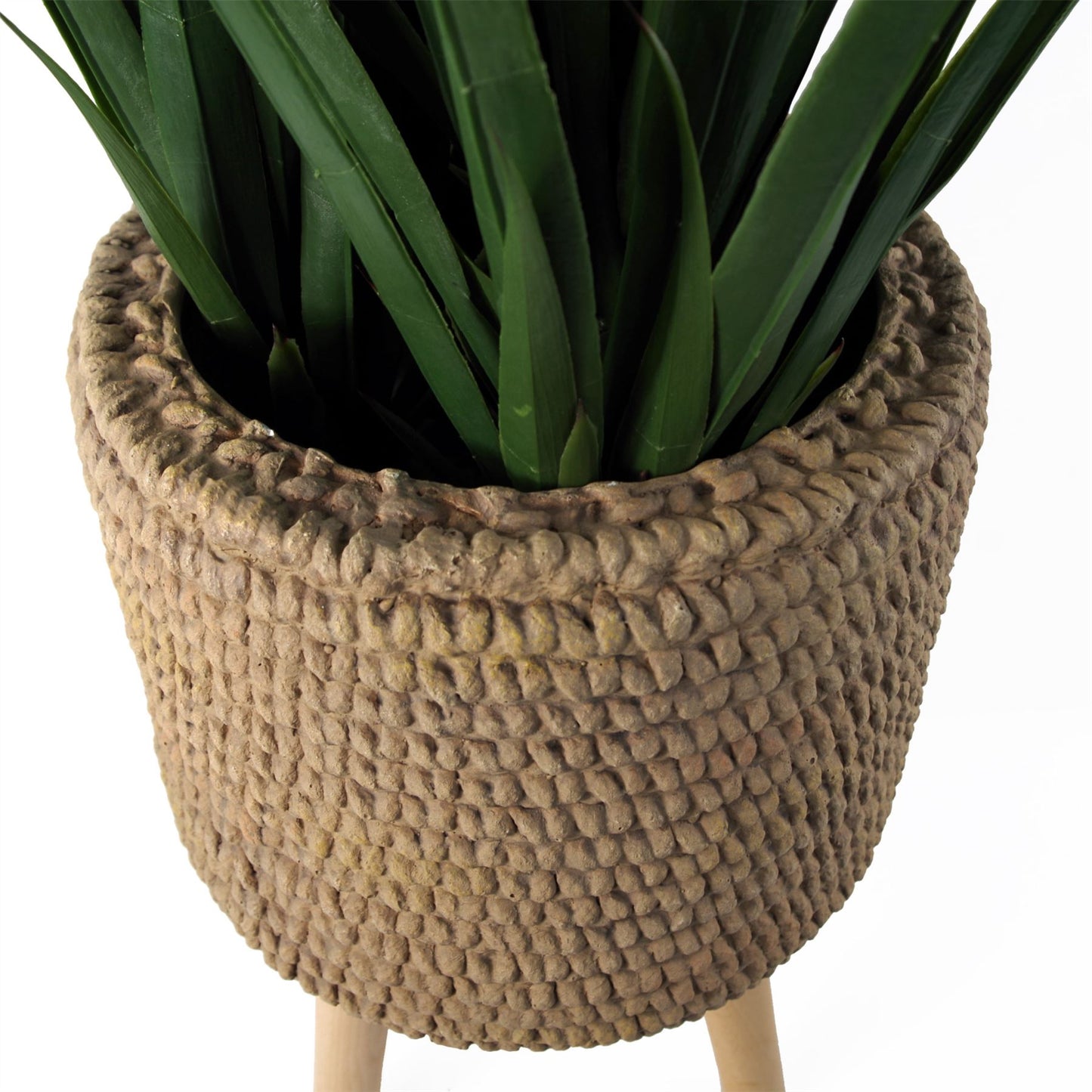 53cm x 32cm Seagrass Style Composite Large Planter – image 7