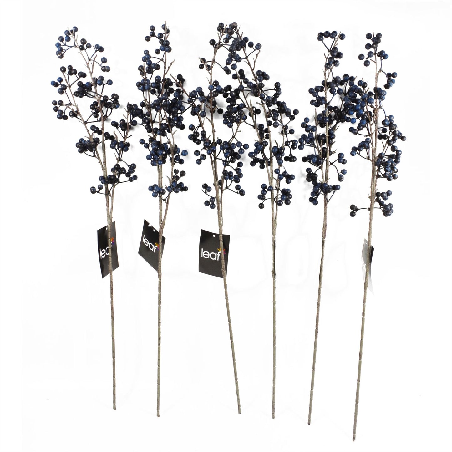 Artificial 70cm Blue Christmas Berry Spray – image 7
