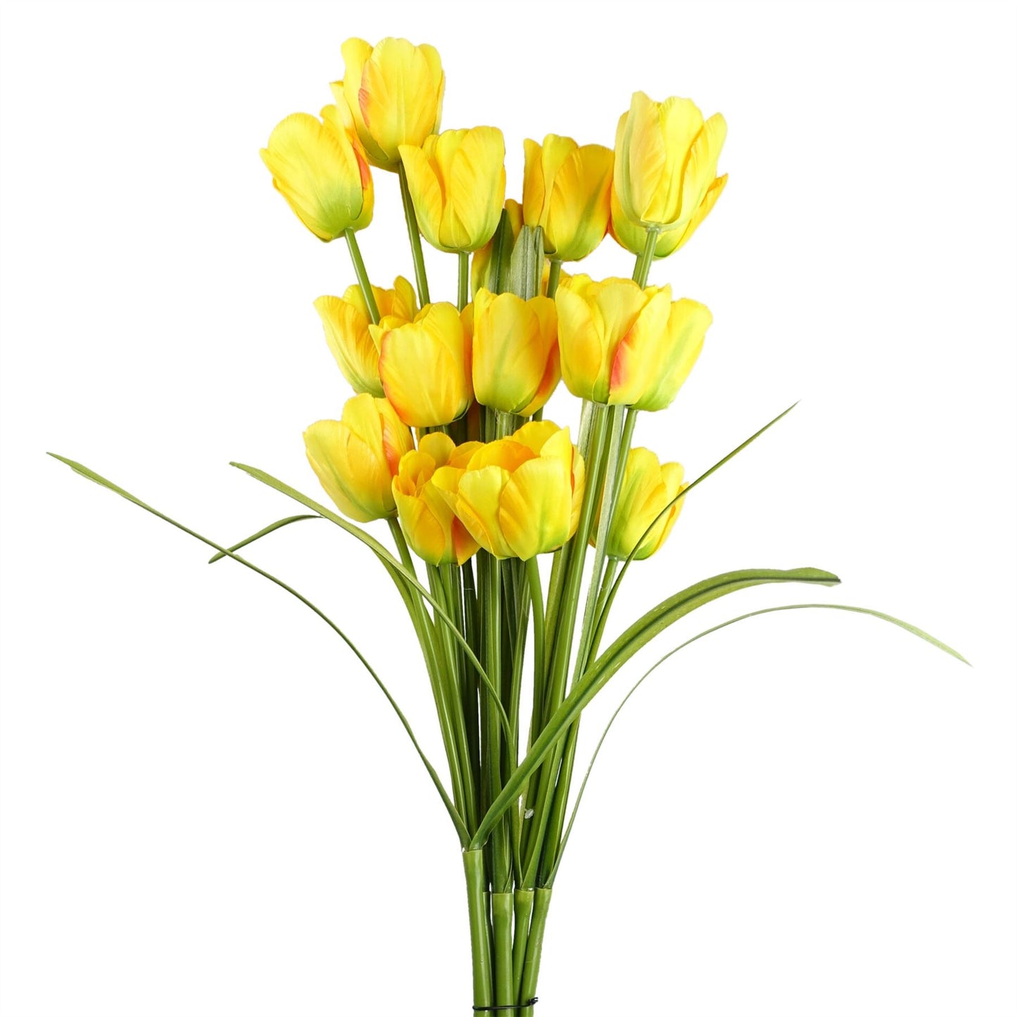 80cm Artificial Tulip Yellow Stem – image 7