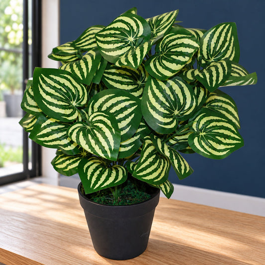 40cm Artificial Watermelon Style Leaves Plant