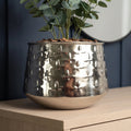 18cm Silver Cross Planter